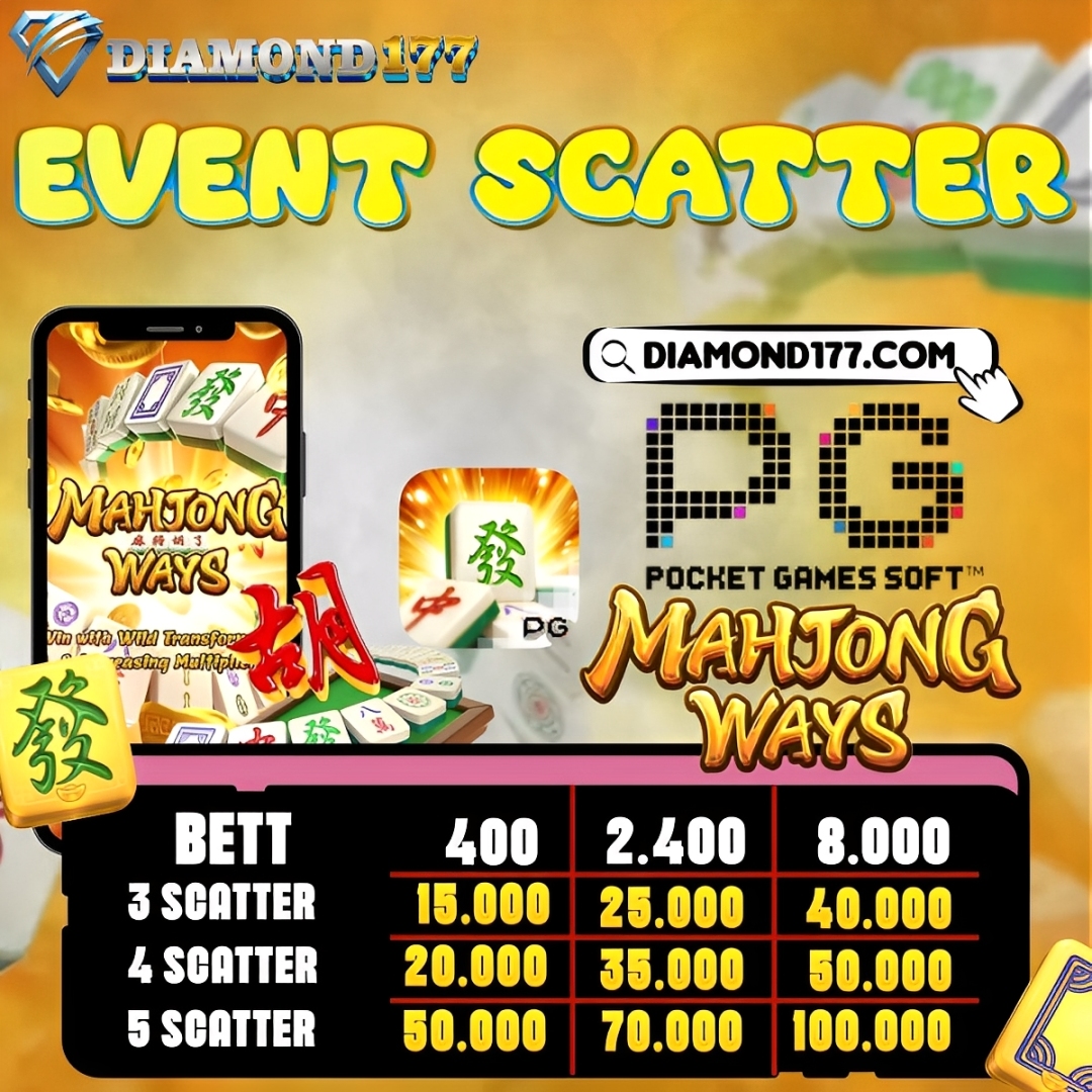 DIAMOND177 | Slot Online Gacor Event Scatter Mahjong Ways